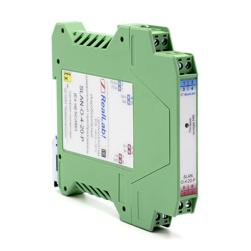 SLAN-O-4-20-P Intrinsically safe 4-20 mA signal transmitter with passive input