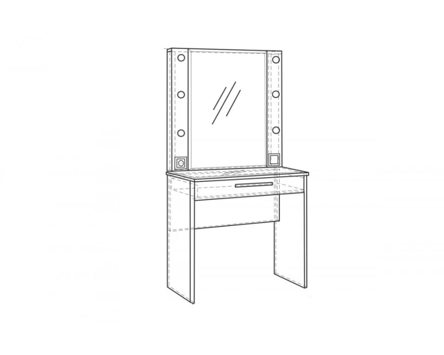 Dressing room table