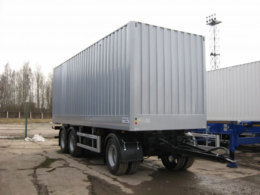 Three-axle box trailer MAG-333ST