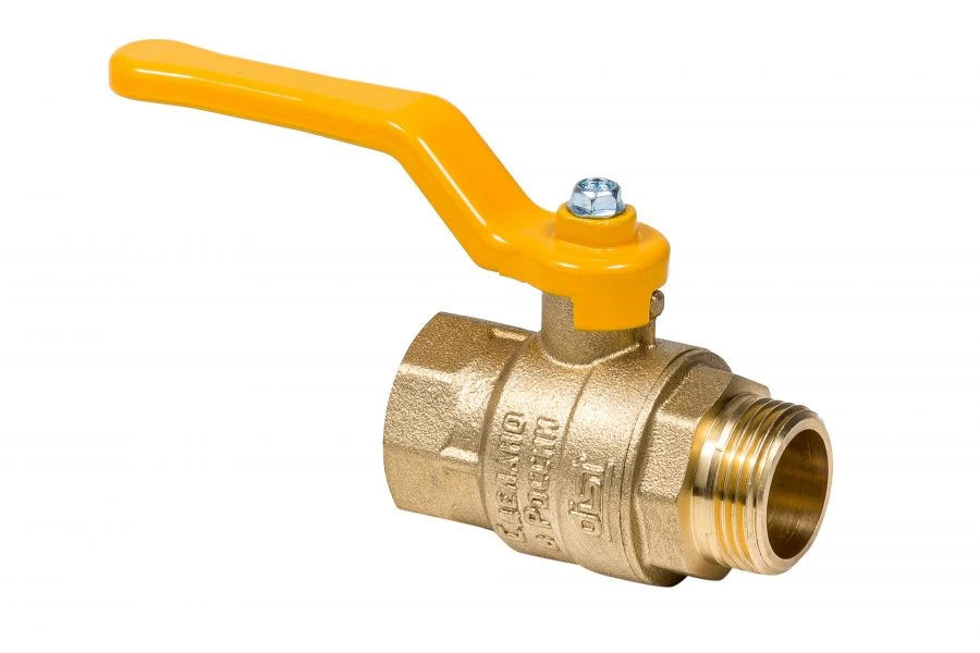 Gas ball valve Dist, series "Expert" DN20 3/4" BP-HP, 222Pc