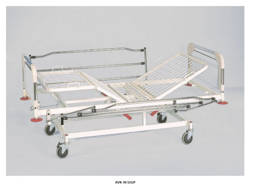 Functional medical bed with adjustable comb MET, version AVK-30 11GP