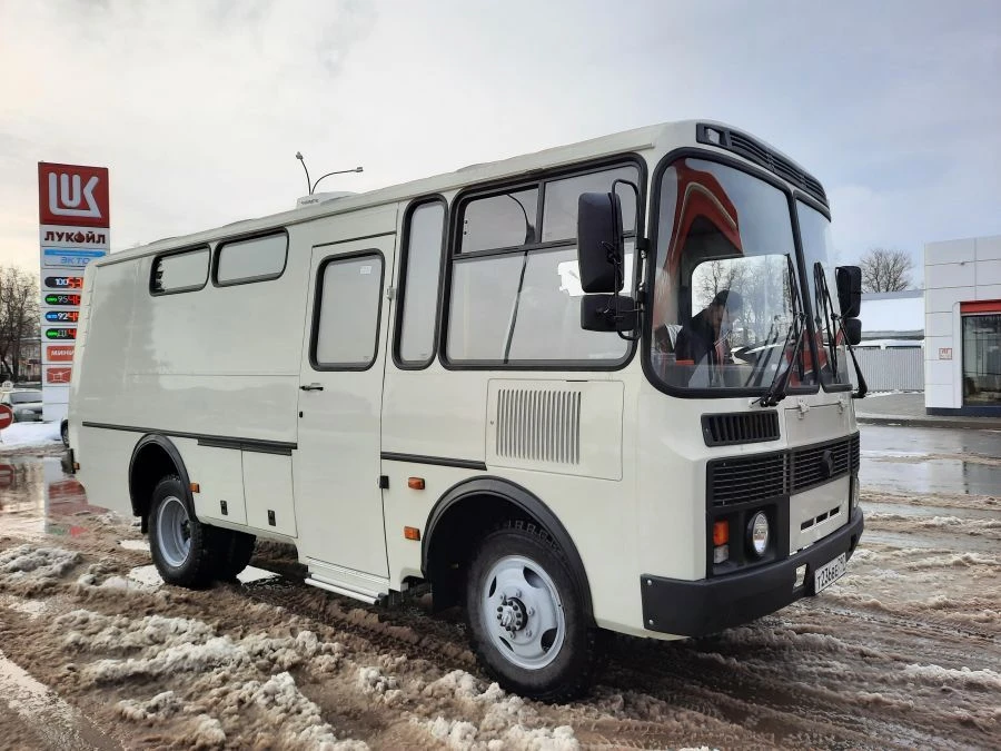 Truck 120210-10 on the basis of PAZ - 3205