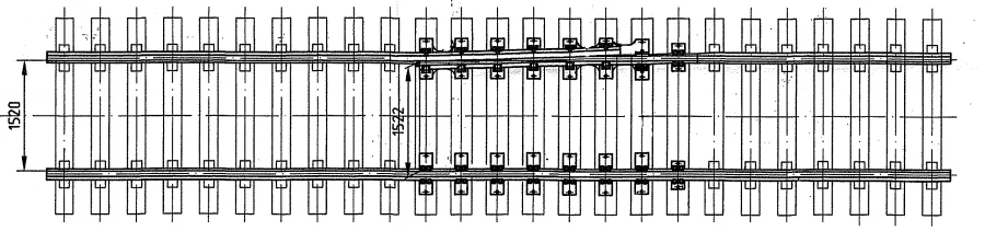 Equalising junction of type P65 of project SP848-04