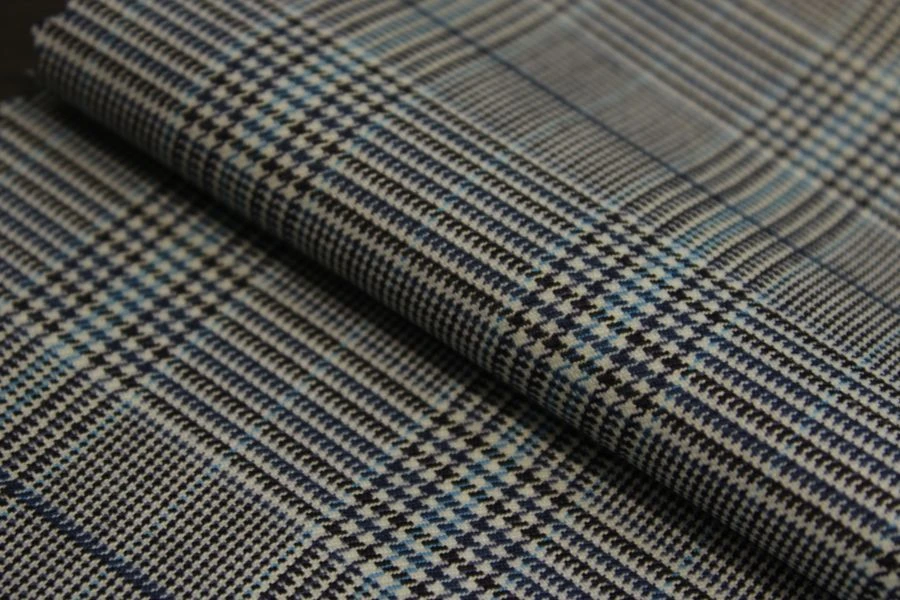 Semi-sheer worsted woolen dress suit fabric Article No. 19c77cAR-DYA colour 67-32