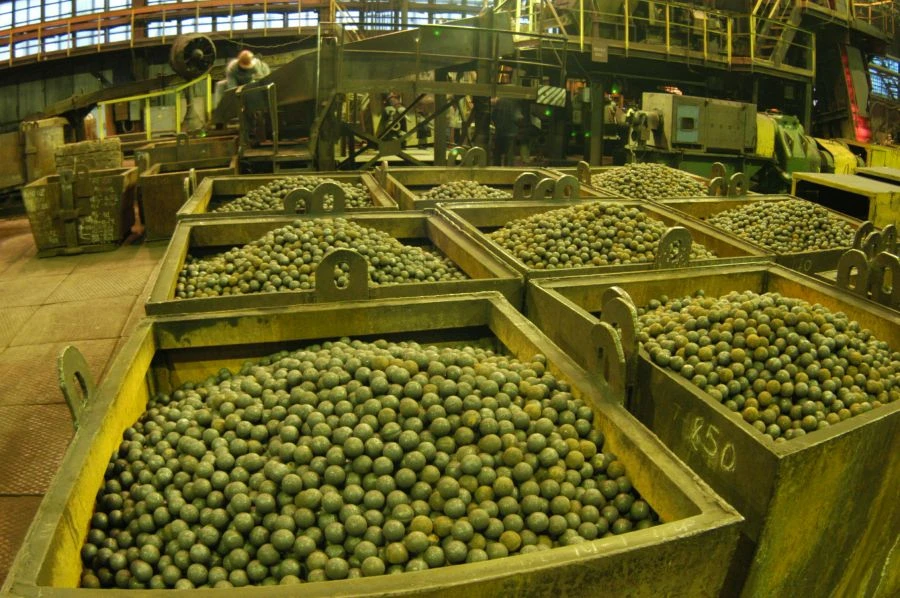 Toll processing (steel grinding balls)
