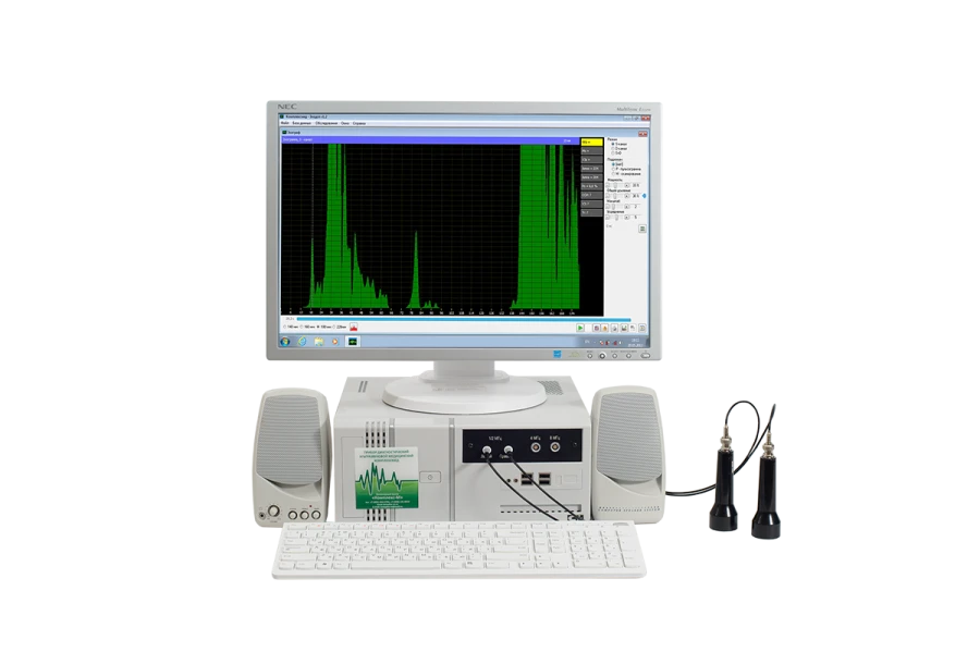 Echoencephalograph two-channel computerised "Complexmed" version 3.1 in stationary computer case