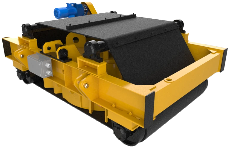 Self-unloading suspended iron separator DZHS-100-U1