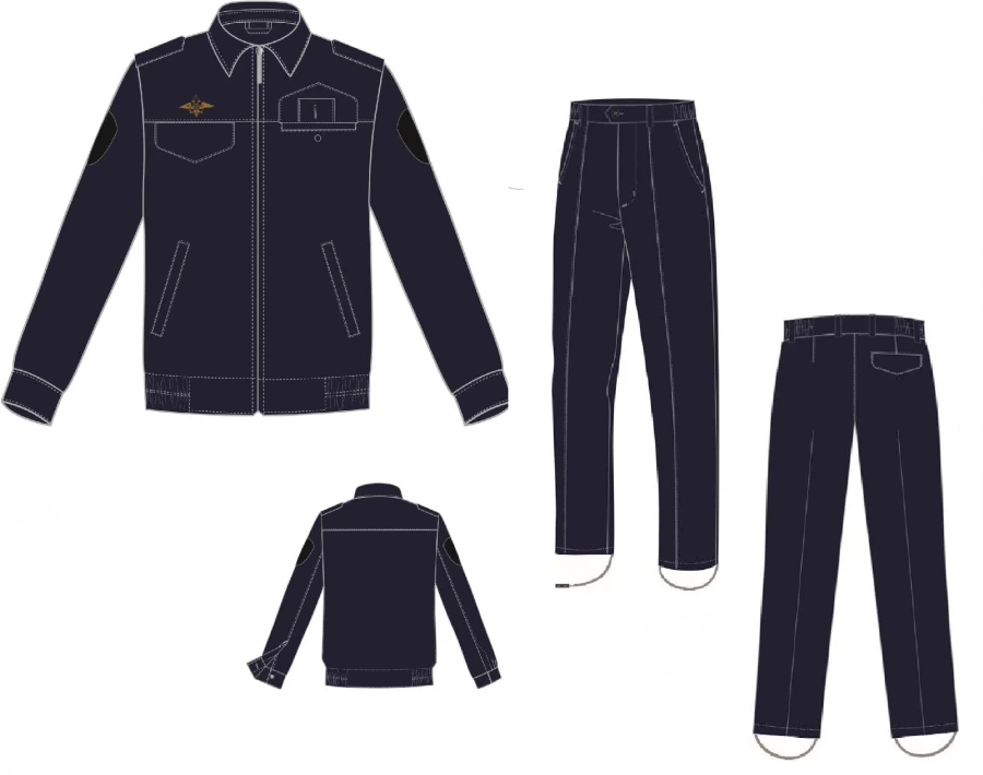Casual costume for employees of the internal affairs bodies of the Russian Federation