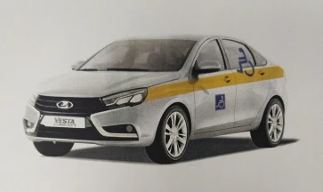 Car type LV00, cat. M1, exclusively for carriage of disabled persons or with the possibility of carriage of disabled persons mod