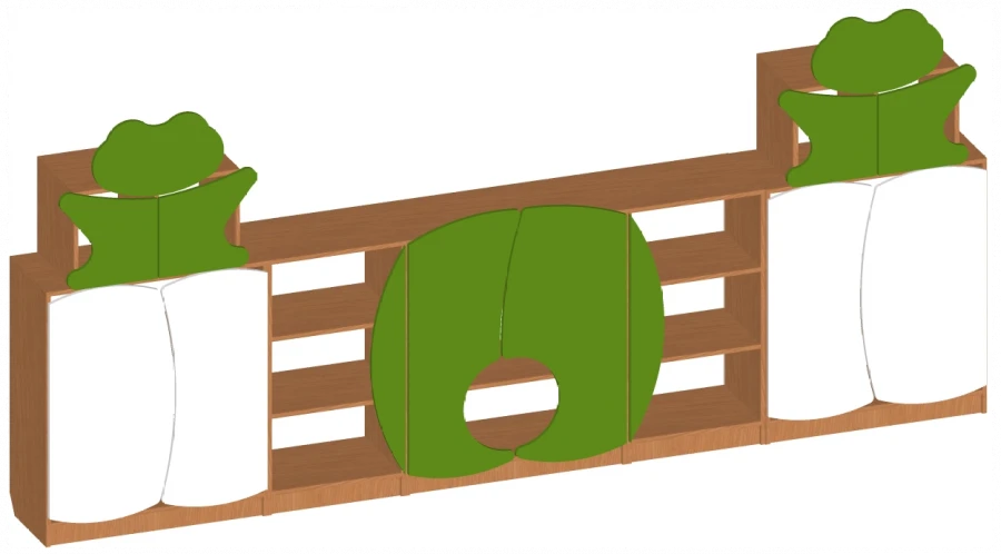 Children's wall "Frogs" art.S.06.91