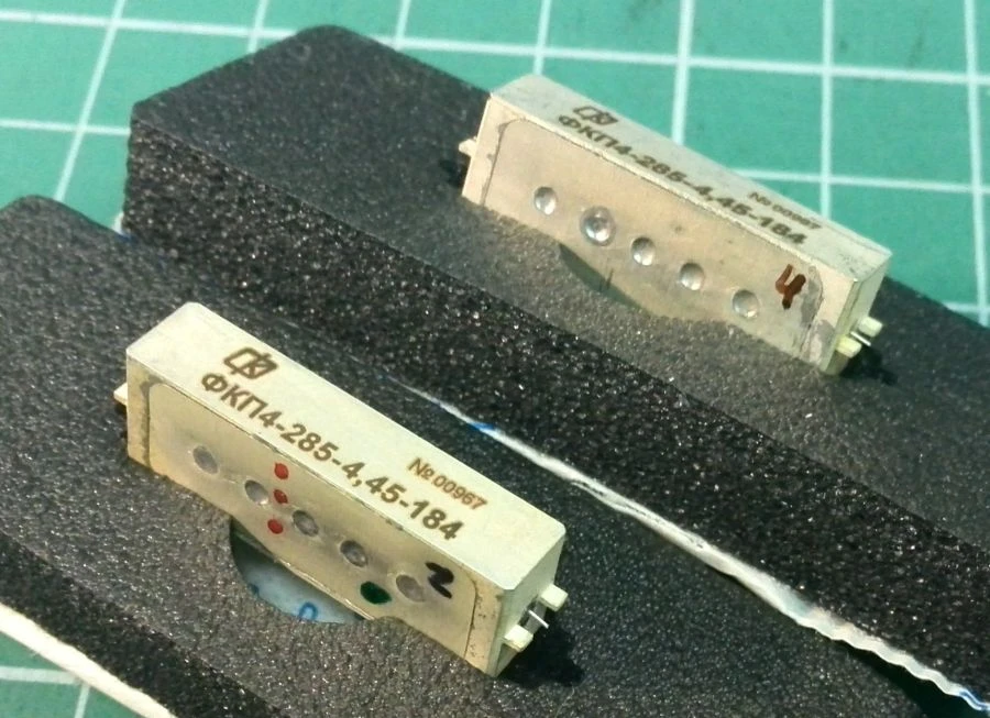 Radio frequency filter FKP4-285-4,45-184