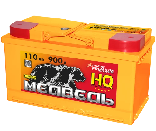 Lead battery for starting piston engines 6ST-110VLA L5 "Bear"