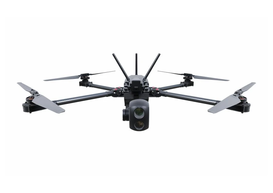 Unmanned aerial system with unmanned aerial vehicles X4