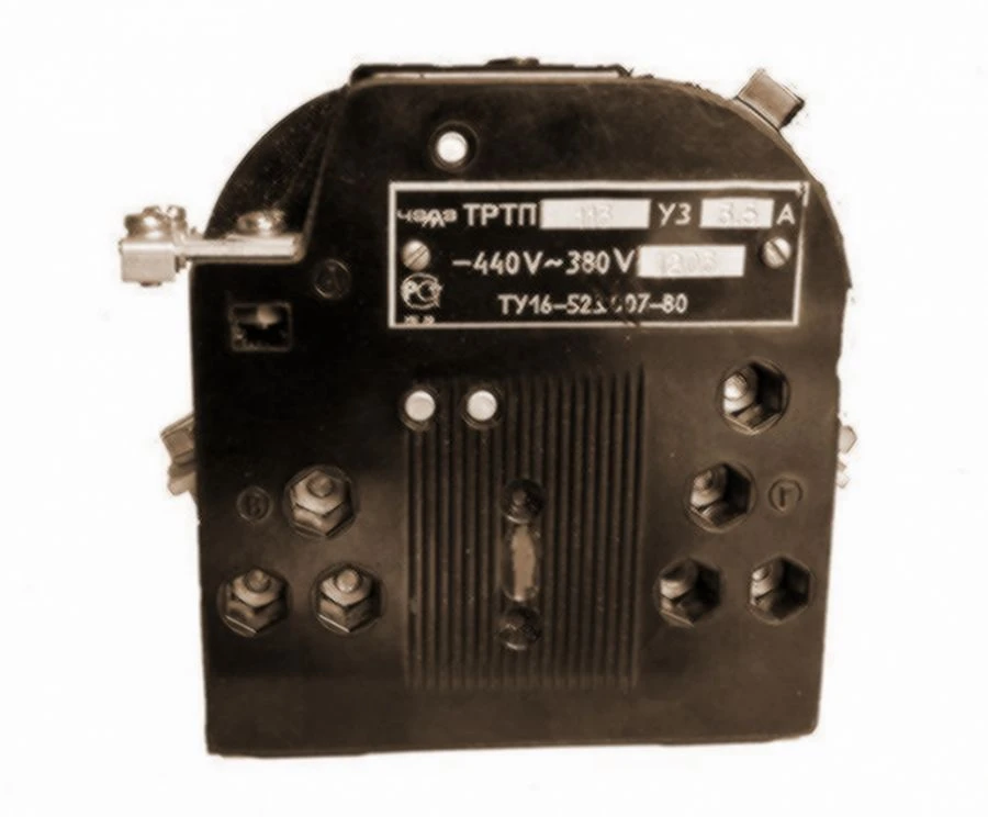 Electric-thermal current relay TRTP-110 UZ