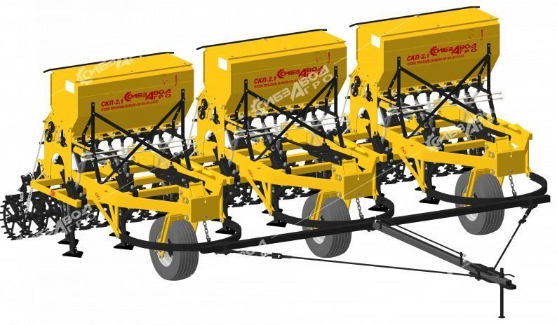 Complex of seeders-cultivators KSCP-2,1Bx3 - modular