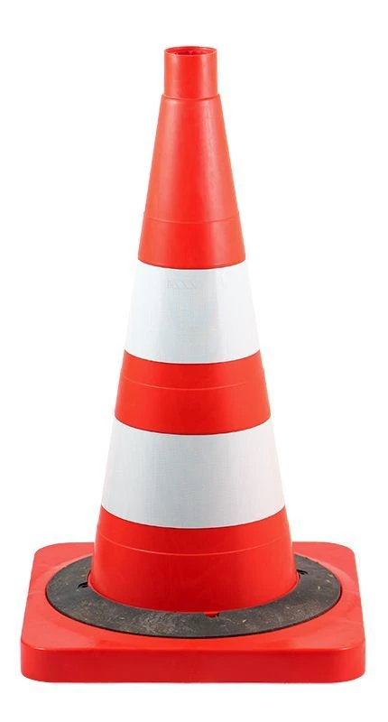 KS-2.8.0 Signal cone 520 mm, weighted with 2 white s/o stripes 80 mm each