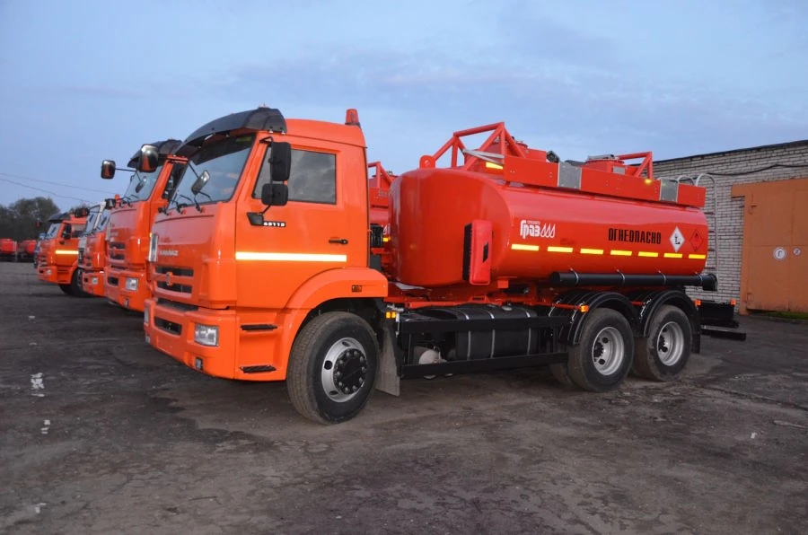 Tank truck type GRK63 modification 56141-0000010-50 on chassis KAMAZ-65115-5H