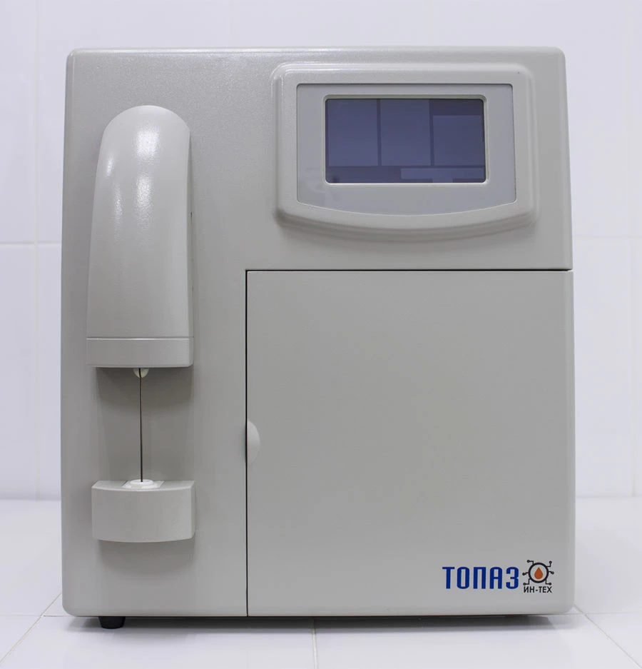 Electrolyte analyser "Topaz" according to TU 26.60.12-001-61991513-2016 with accessories