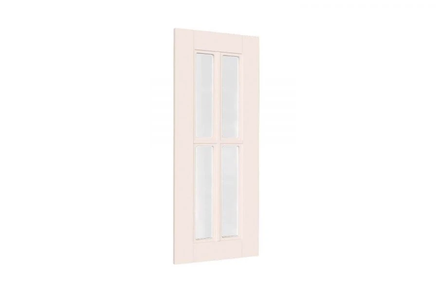 Mocha LD.274760.000 Front panel for 722 mm kitchen cupboard with glass (Kashmir)