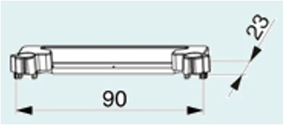 Locking strip KBE AD9, item number 373586