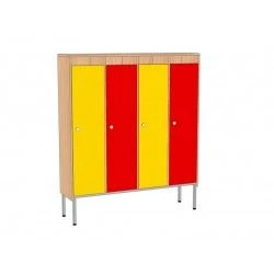 Children's clothing cupboard 4-sectional Item No.: SDR-03.04
