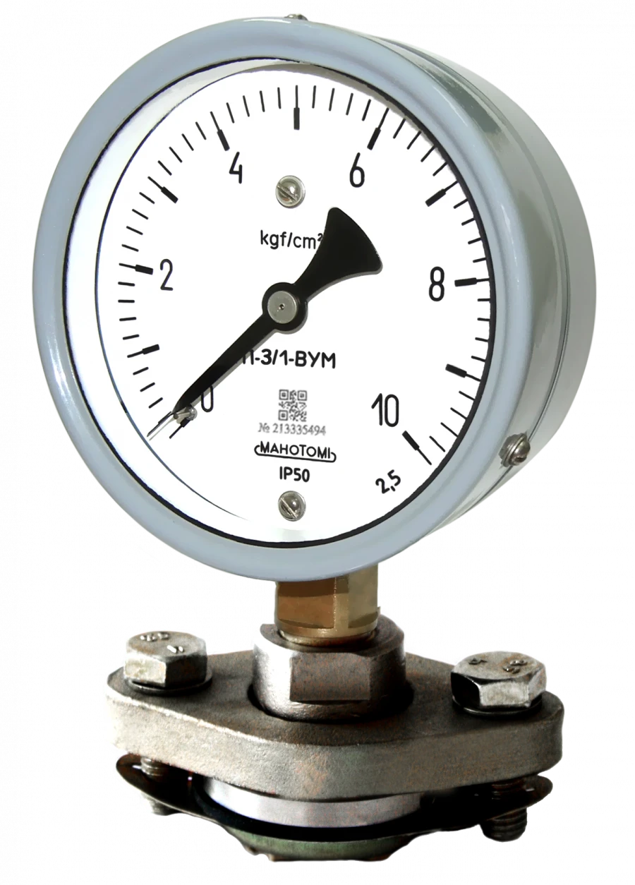 Manotome MP-3/1-VUM indicating pressure gauges