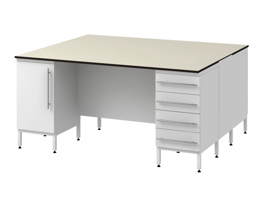 High island table on pedestal units 1800 SOTLg in