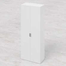 Wardrobe for outerwear tall with a lock