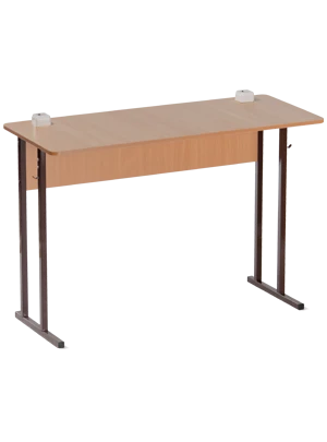 STANDARD Double-seat pupil's table for physics room with constant parameters, type 1