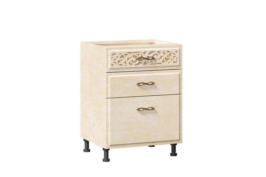 Alexandria LD.249140.000 front 3 drawers 600