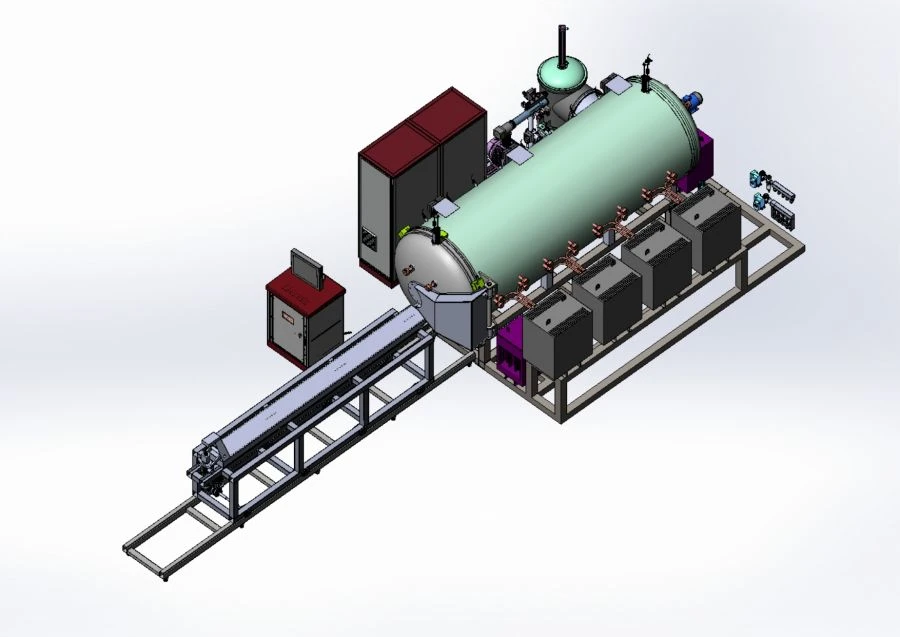 Titanium alloys treatment plant D-7.35.7-12SS-RVT