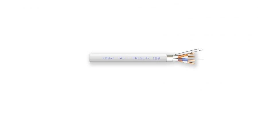 Fire-resistant cable with twisted pair of conductors of KIENG(A)-FRLSLTx 2x2x1,75 mm grade