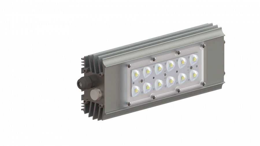 Outdoor/industrial led luminaire "BEST" SMALL OPTIC 50W