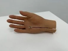 Cosmetic prosthesis of the hand, including partial and partial dislocation of the hand