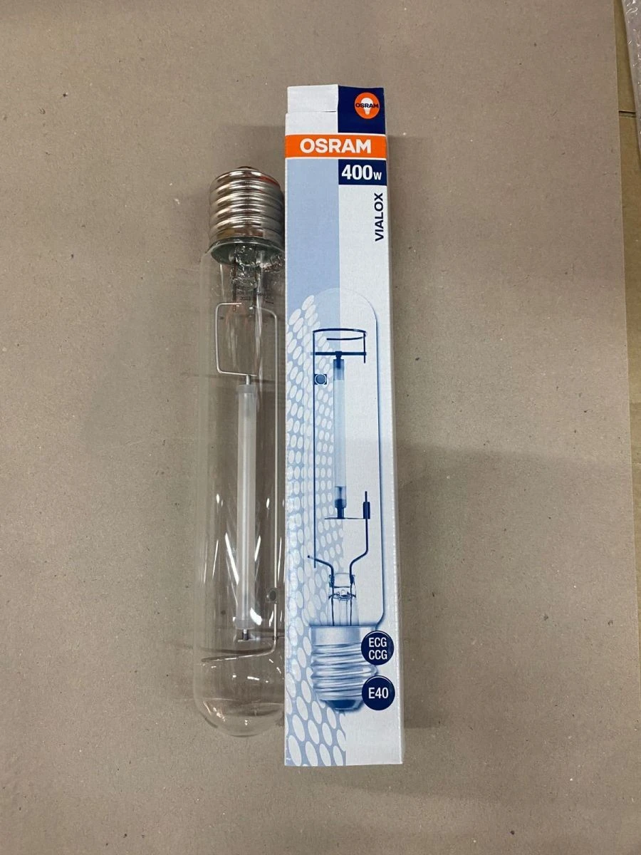 High pressure sodium lamp NAV series, OSRAM brand model VIALOX NAV-T 400W E40