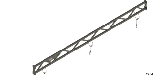 Anchoring devices type A (with max. 3 simultaneous users) flat truss segment, art. no.