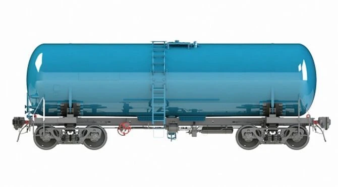 Tank wagon for viscous oil products model 15-1210-A