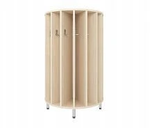 Floor cupboard for towels 5 local semi-circular