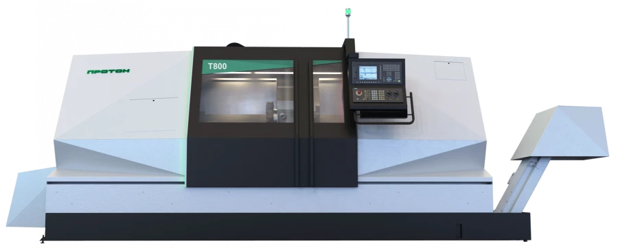 Proton T type horizontal CNC lathe Proton T800B1 model