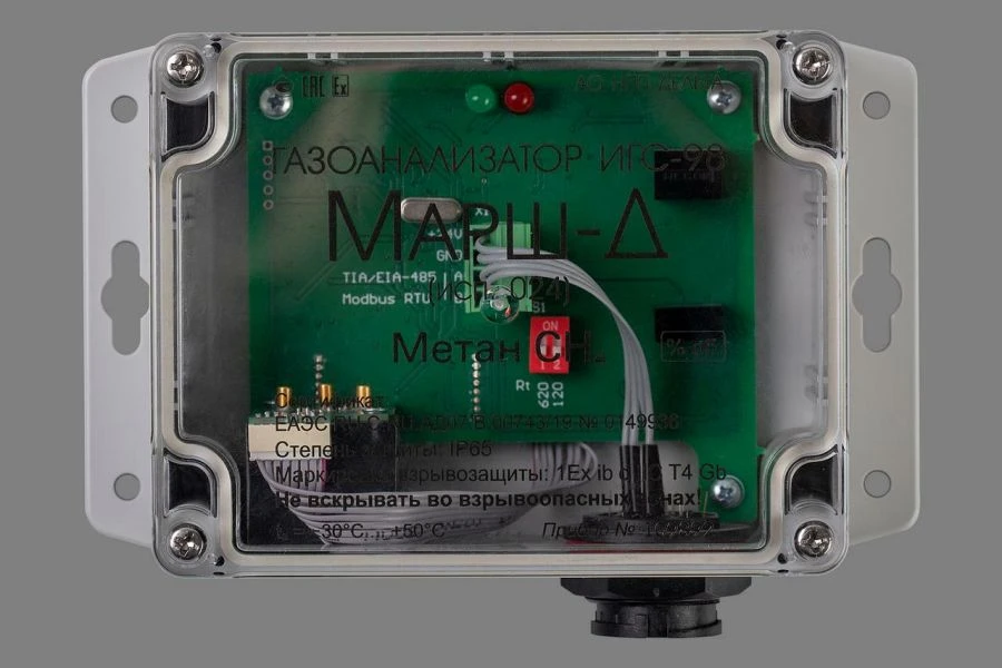 FIXED GAS ANALYSER IGGS-98 VERSION 024