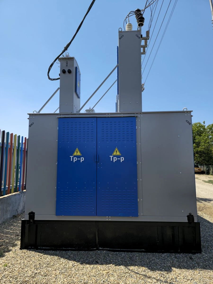 Complete transformer substation without transformer 2KTPP-VV-400/10/0.4-U1