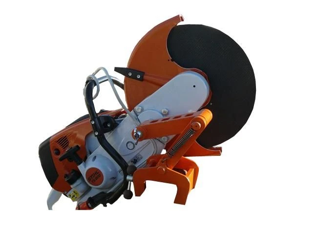 Rail-cutting machine STRR-1 with petrol engine