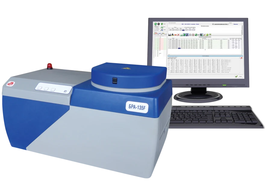 X-ray fluorescence energy-dispersive spectrometers BRA-135F