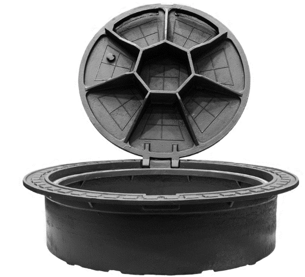 Floating cast iron hatch OUE-SM-600 D400