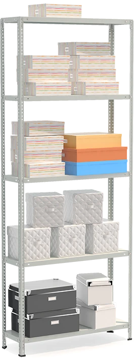 Metal office shelving unit STFL Shelving unit 1035-2.5