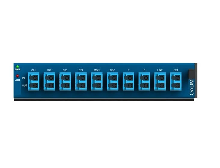 Optical input/output multiplexer OADM-4V/4-100-M-C21-OSC(1511)VP-H4