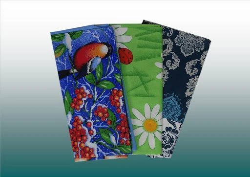 Mattress cover made of cotton calico fabric 80x190