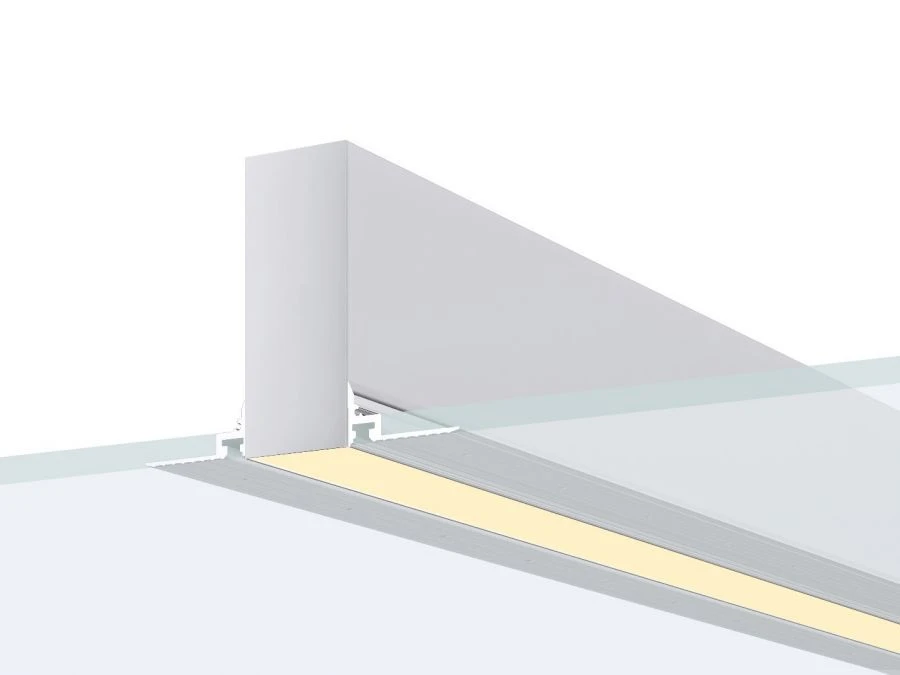 Z1 Lighting Simple Line LED recessed luminaire without frame