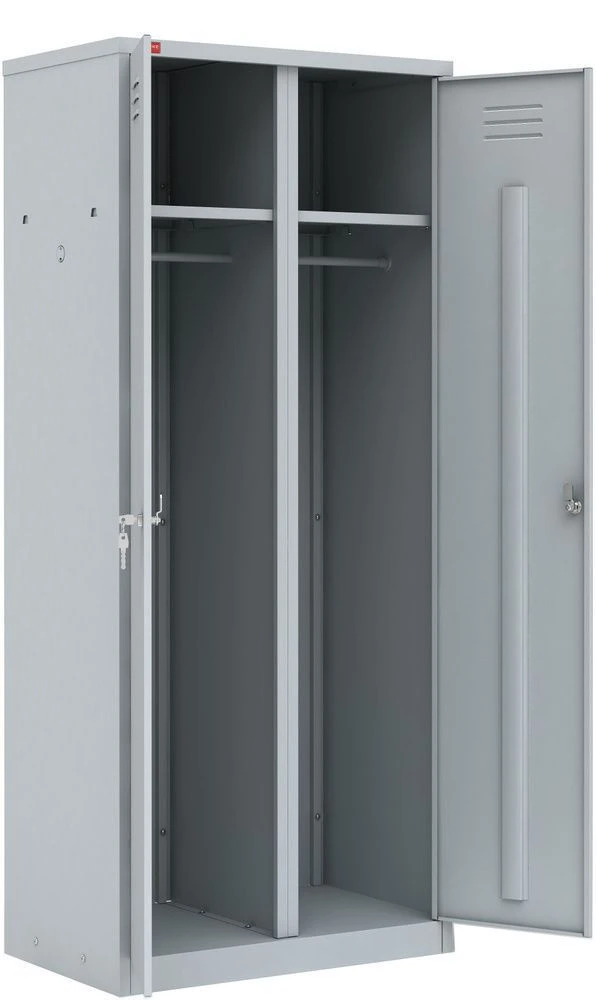 Metal swinging cupboard