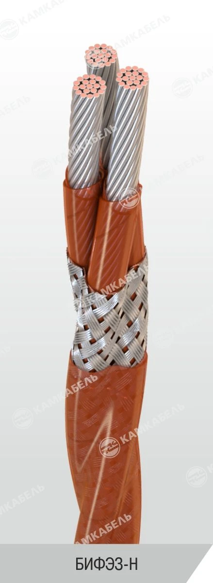 On-board wire for operation at voltage up to 250 V AC with frequency up to 6000 Hz (350 V DC) at atmospheric conditions.